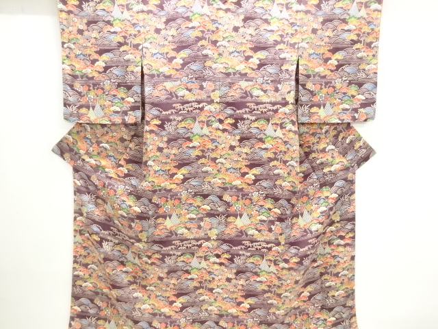 Japanese Kimono / Komon Silk